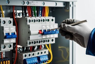 erstelle ein bild für mein detail webseite für elektroinstallation mit haupterteiler wo man dran schraubt mit weerkzeuge und sicherungen an einem verteiler (2)